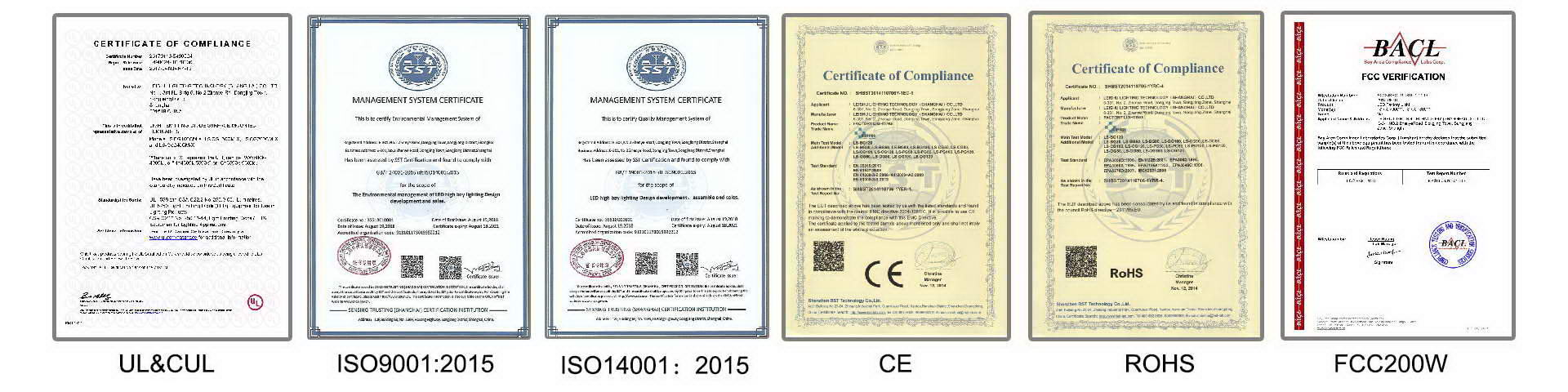 ul certificate